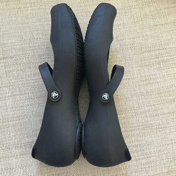 CROCS Alice Work Mary Jane Flats slip-on comfort work casual wear travel Beach 9 - Picture 6 of 14